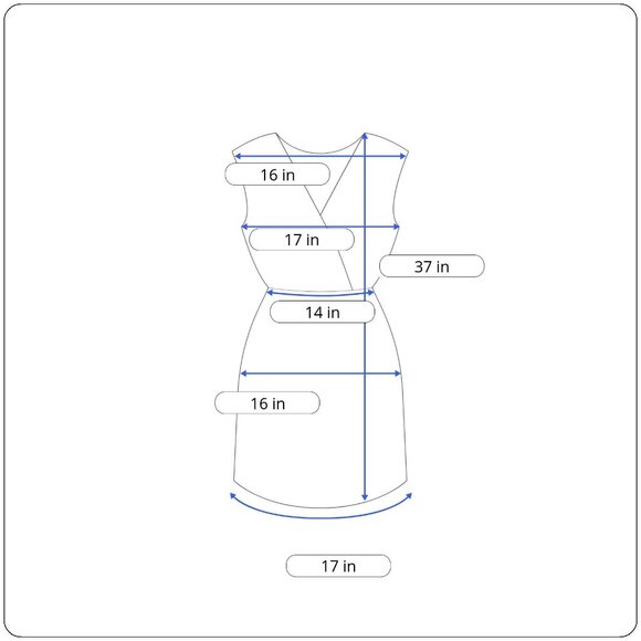 Ann Taylor Women's Blue Pegged Dress Sz 2 (EUR 38) - NWT - Picture 7 of 7